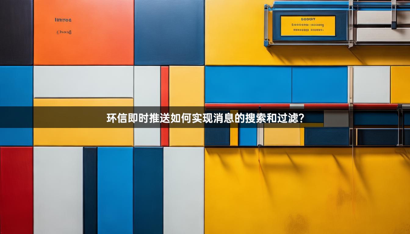 环信即时推送如何实现消息的搜索和过滤？