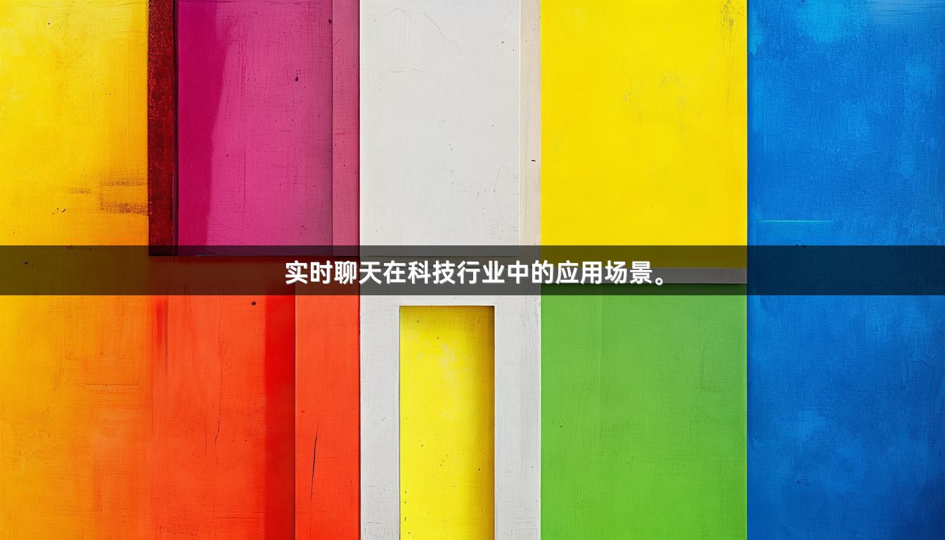 实时聊天在科技行业中的应用场景。