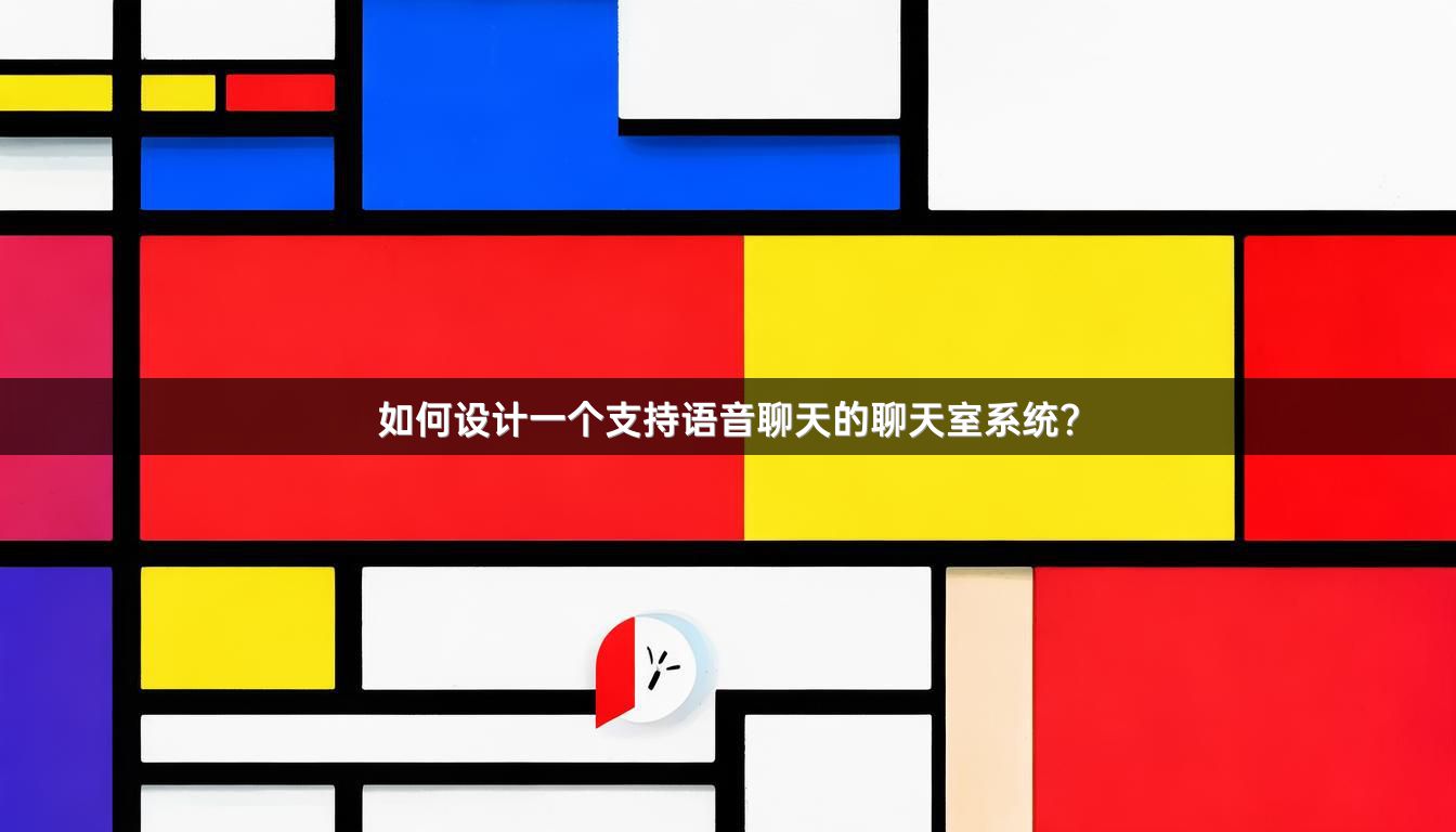如何设计一个支持语音聊天的聊天室系统？