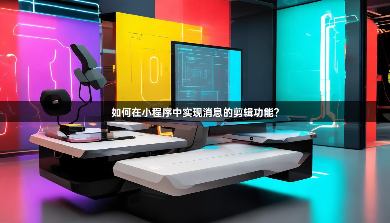 如何在小程序中实现消息的剪辑功能？
