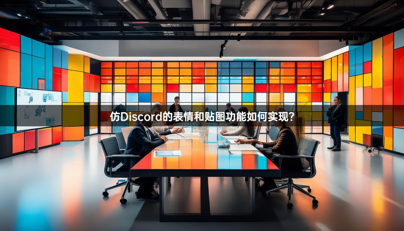 仿Discord的表情和贴图功能如何实现？