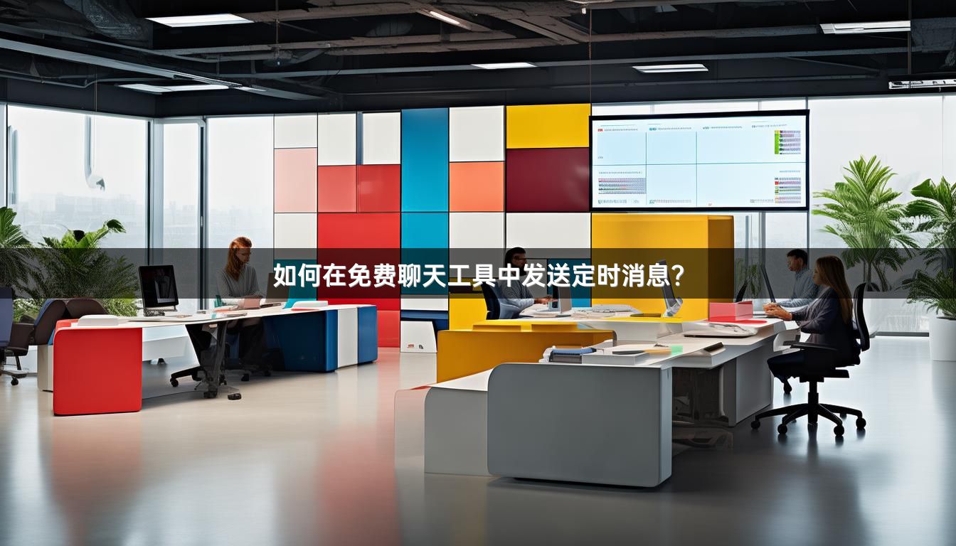 如何在免费聊天工具中发送定时消息？