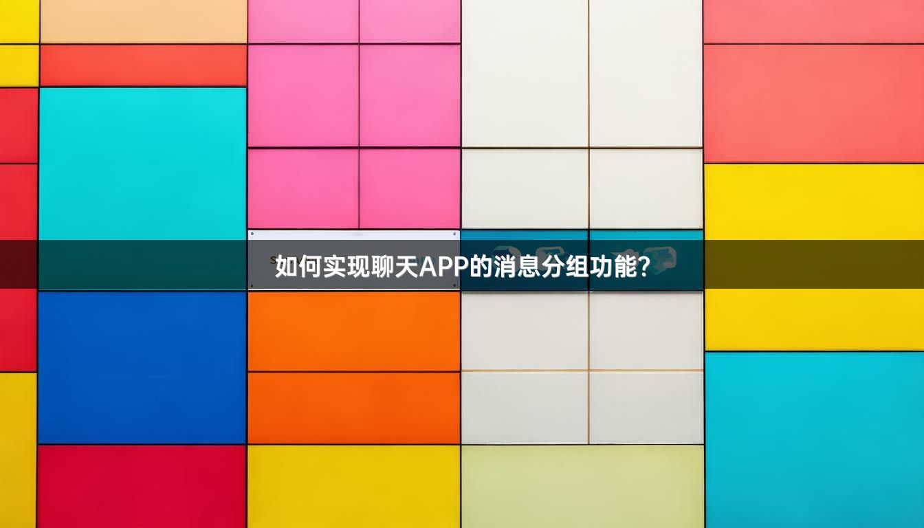 如何实现聊天APP的消息分组功能？