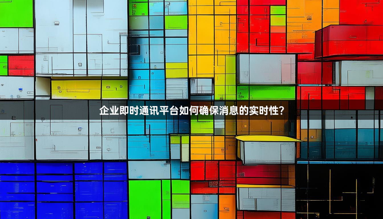 企业即时通讯平台如何确保消息的实时性？
