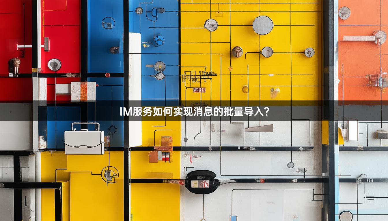 IM服务如何实现消息的批量导入？