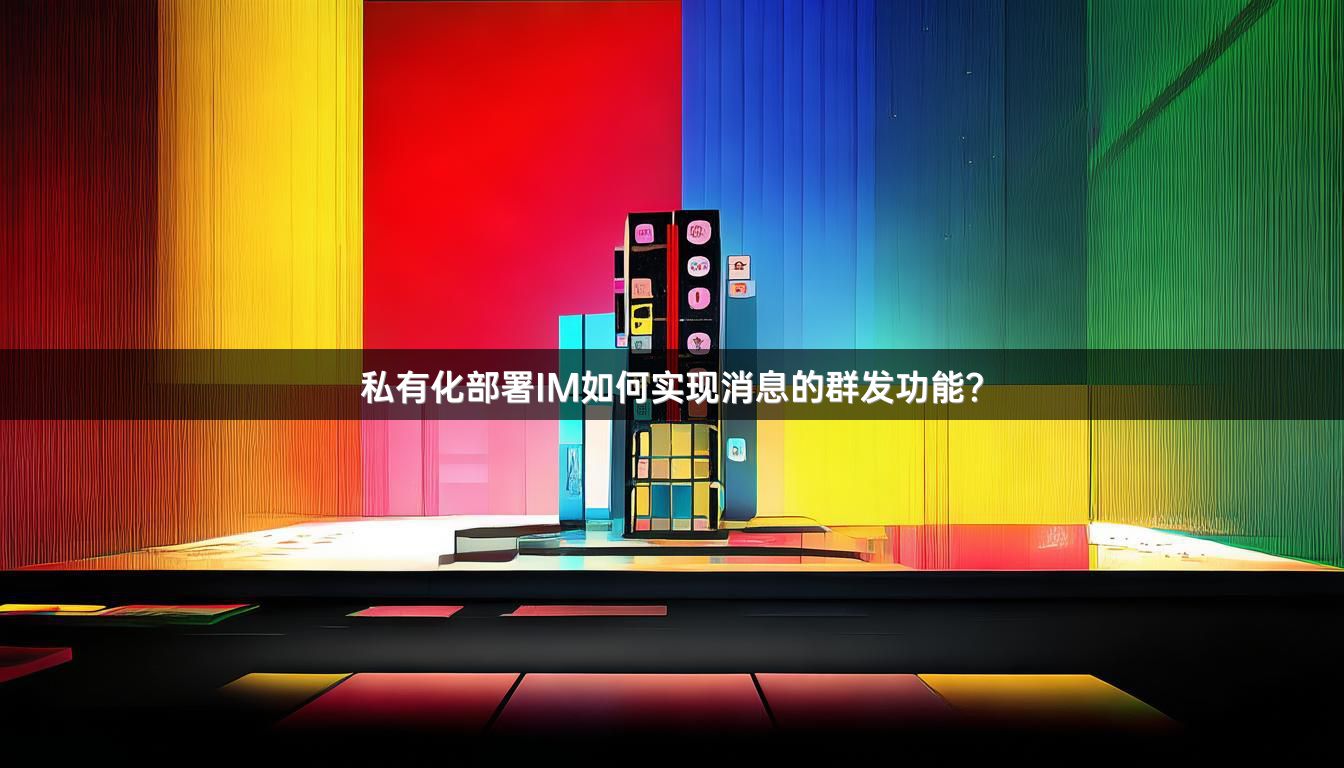 私有化部署IM如何实现消息的群发功能？