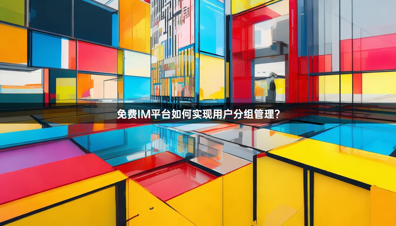 免费IM平台如何实现用户分组管理？