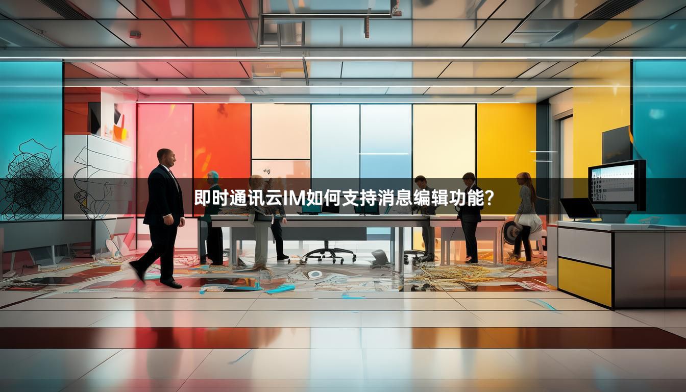 即时通讯云IM如何支持消息编辑功能？