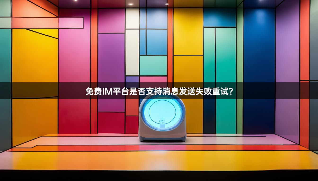 免费IM平台是否支持消息发送失败重试？