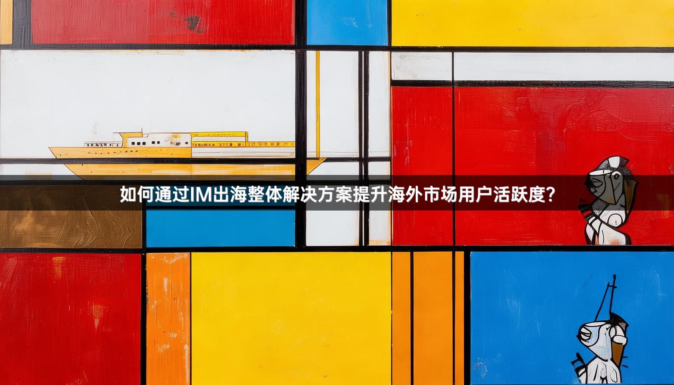 如何通过IM出海整体解决方案提升海外市场用户活跃度？