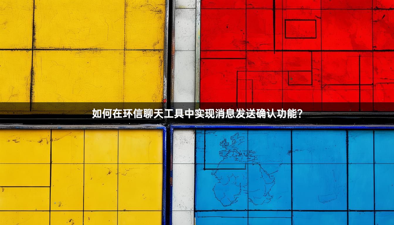 如何在环信聊天工具中实现消息发送确认功能？