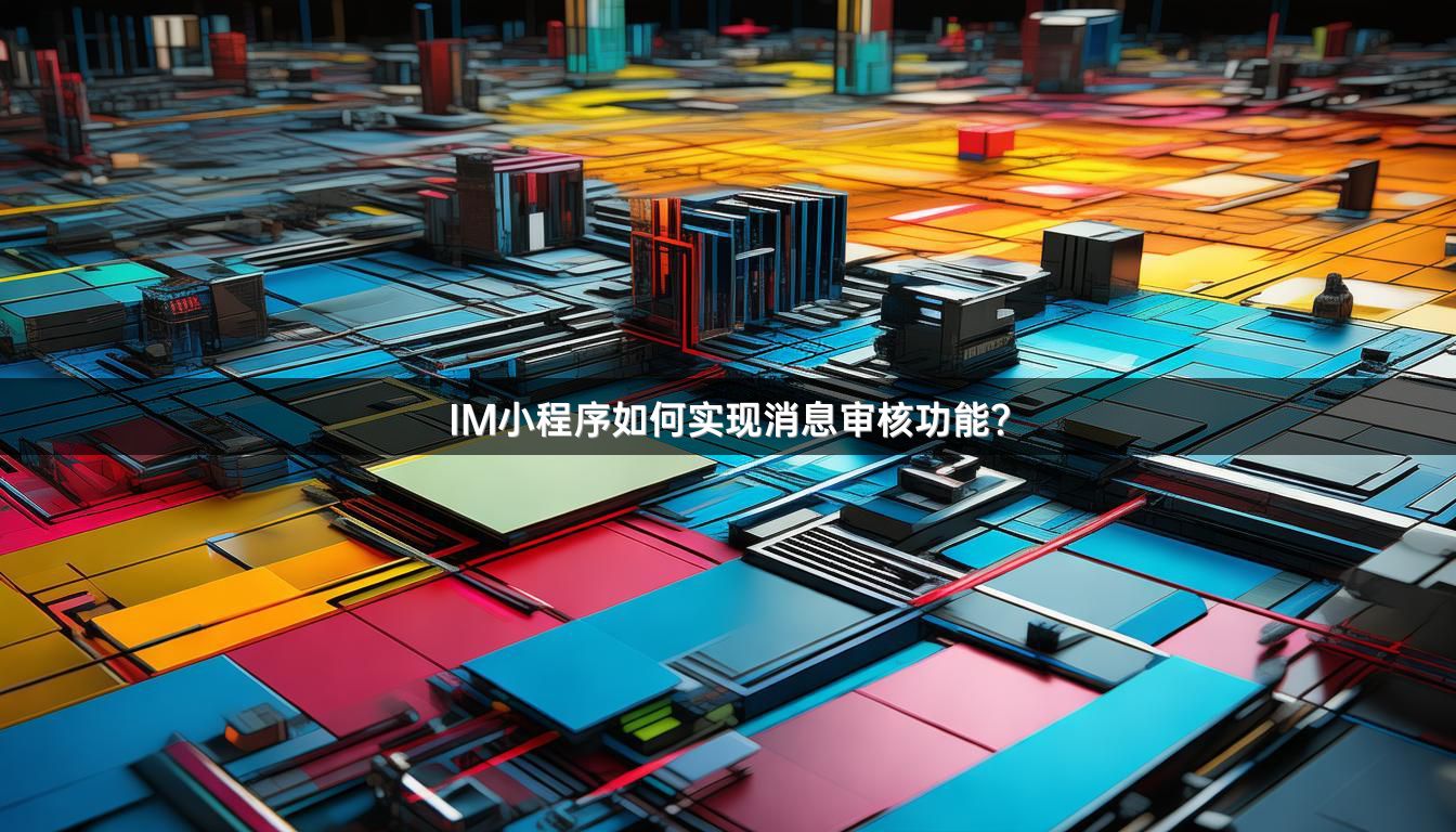 IM小程序如何实现消息审核功能？