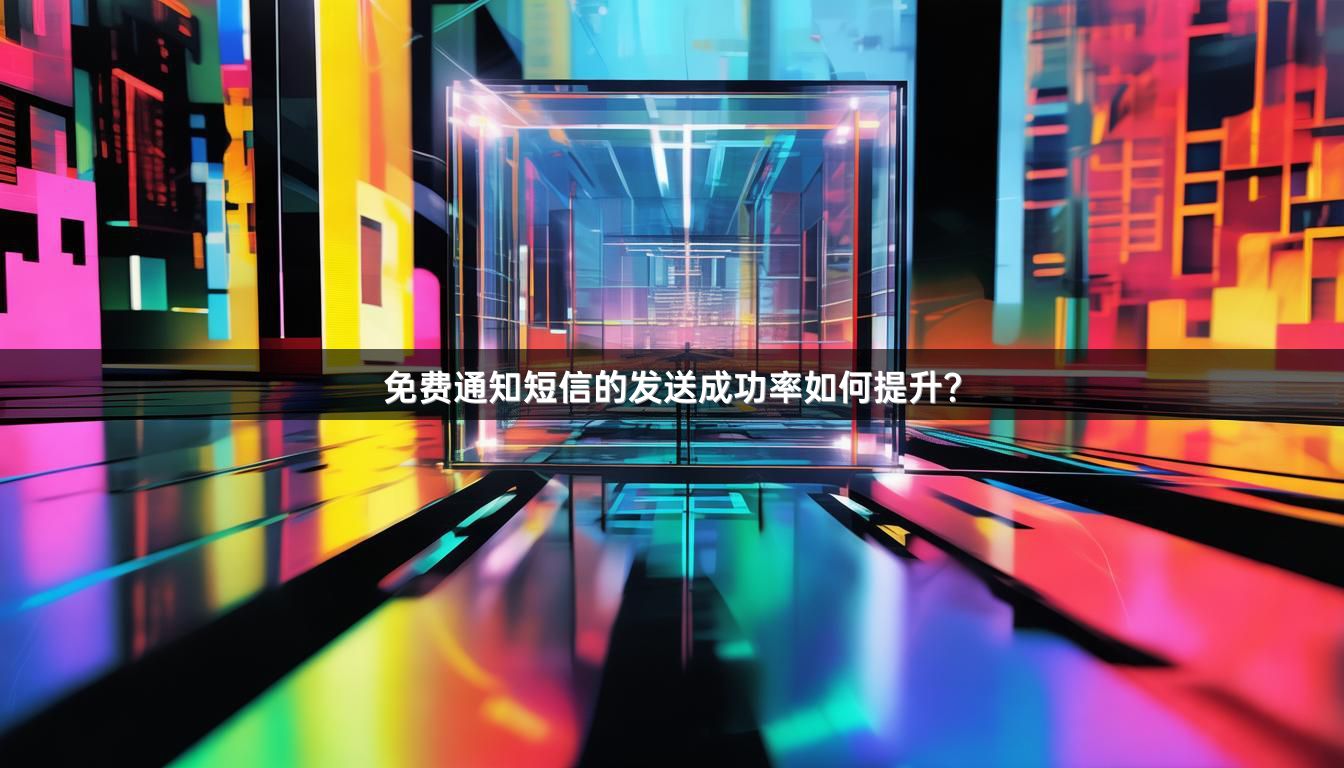 免费通知短信的发送成功率如何提升？