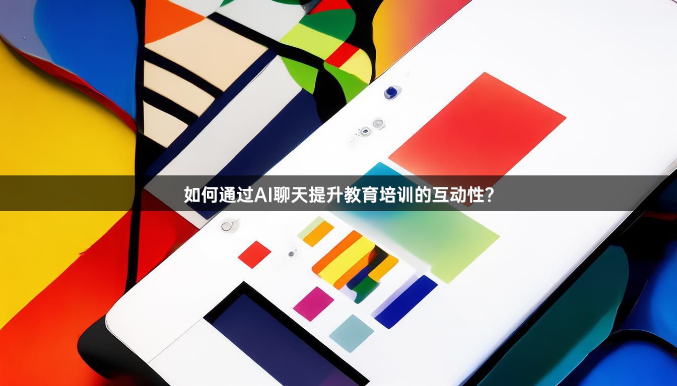 如何通过AI聊天提升教育培训的互动性？