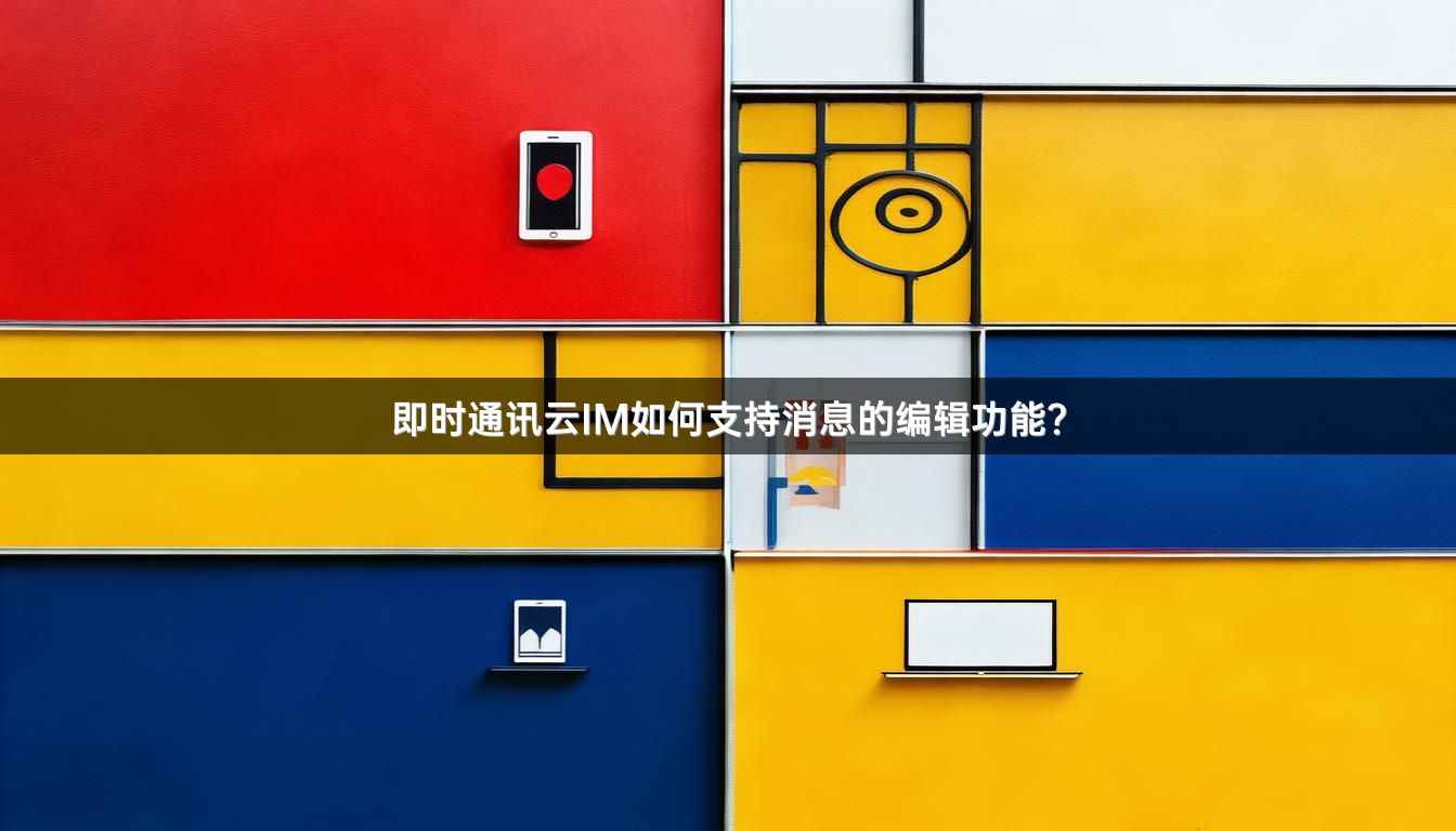 即时通讯云IM如何支持消息的编辑功能？