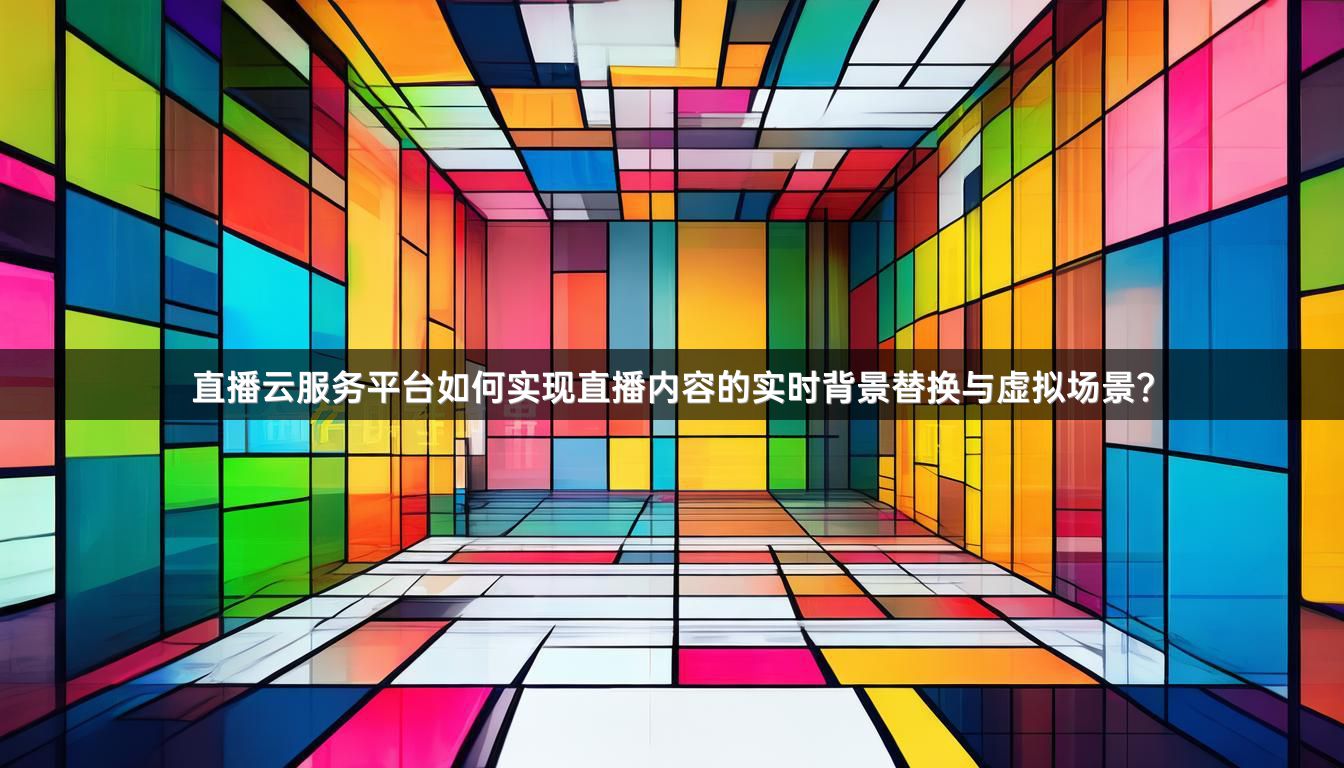 直播云服务平台如何实现直播内容的实时背景替换与虚拟场景？