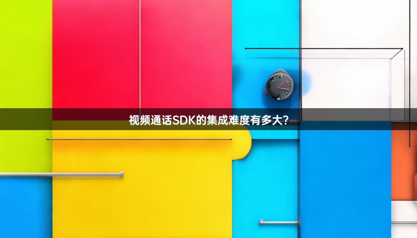 视频通话SDK的集成难度有多大？