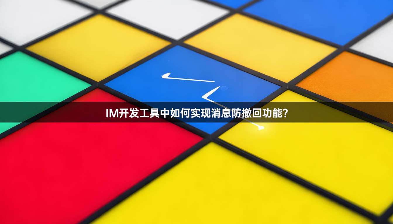 IM开发工具中如何实现消息防撤回功能？