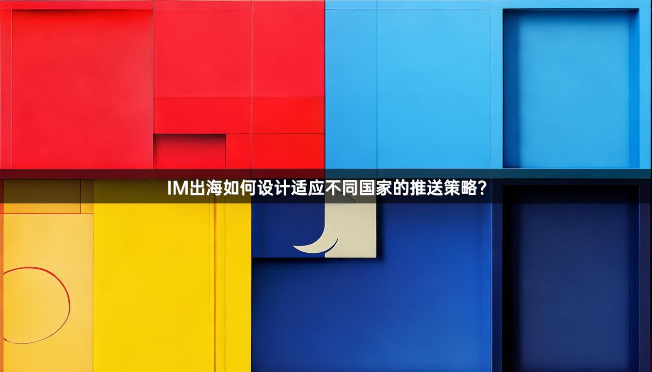 IM出海如何设计适应不同国家的推送策略？