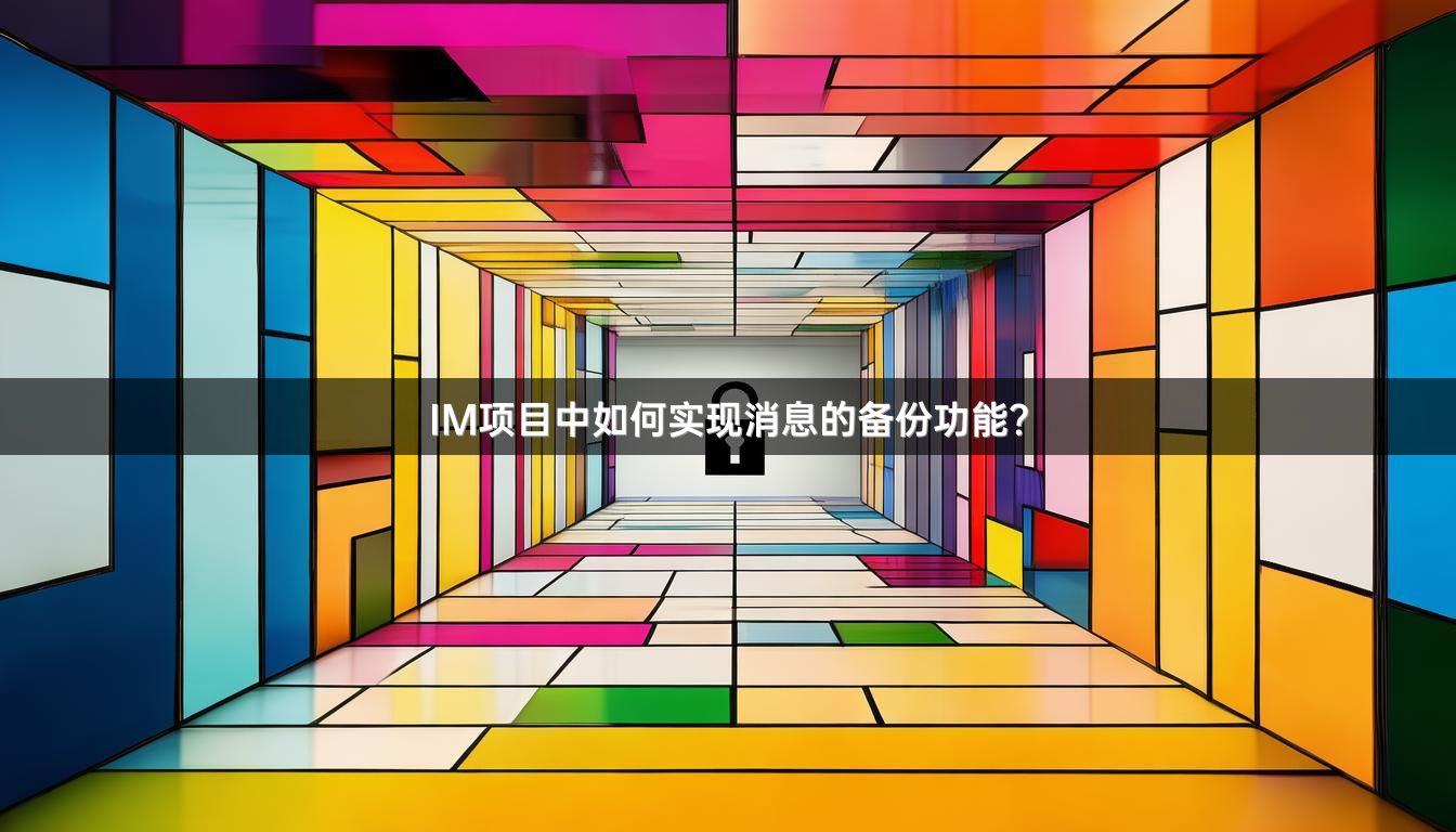 IM项目中如何实现消息的备份功能？